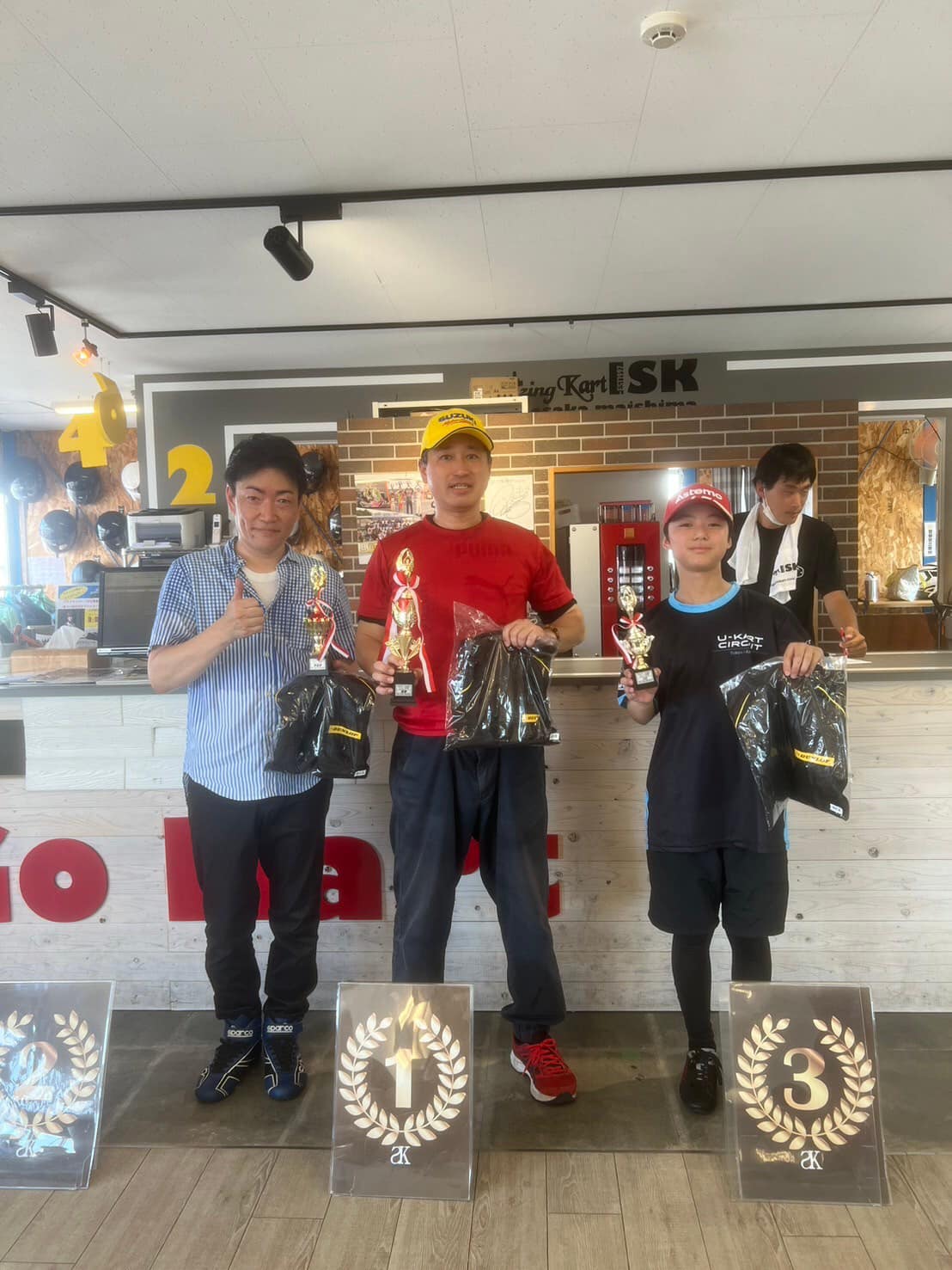 エキスパート表彰台